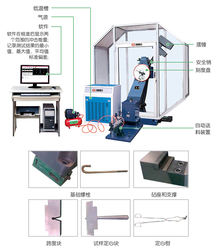 JBDW-CY系列微机控制全自动低温冲击试验机