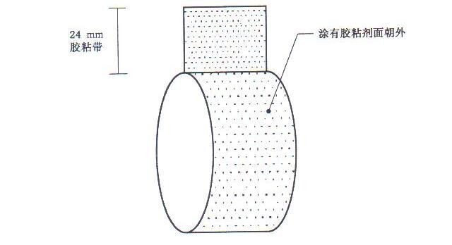 材料试验机测定试样环示意图